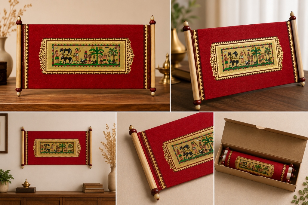 Pattachitra Scroll Painting - Details